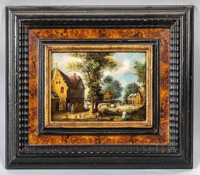 null Small painting "Scéne campagnarde animated" Northern School

Oil on framed panel.

20th...